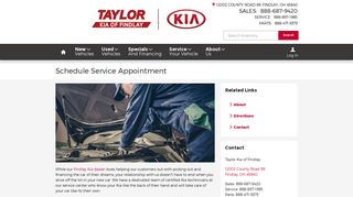 Schedule Kia Service | Auto Repair In Findlay - Taylor Kia of Findlay