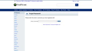 Forgot Password! - Free TV Shows | Free TV Series | findtv.net