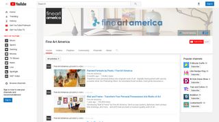 Fine Art America - YouTube