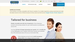 Small Business - FINECO: Scegli la semplicità. - Fineco Bank