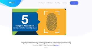 Fingerprint Scanning: 5 Things to Know Before Implementing : End ...
