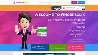 FingersClix - Earn Money Online - Best PTC - Earn With Multiple Ways ...