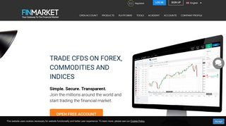 FINMARKET.com | 24/5 Regulated Forex and CFD Trading | 1:50 ...