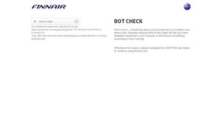Book flights and manage your bookings | Finnair