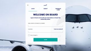 Finnair login