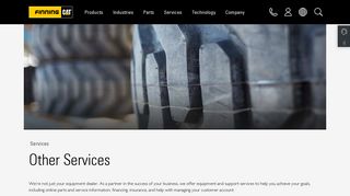 Other Services | Finning Cat