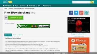 Fino BPay Merchant 1.0.2 Free Download