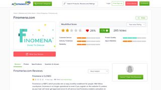 FINOMENA.COM | FINOMENA.COM Reviews - MouthShut.com