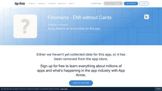Finomena - EMI without Cards App Ranking and Store Data | App Annie