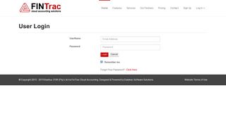 User Login | FINTrac - FINTrac Cloud Accounting