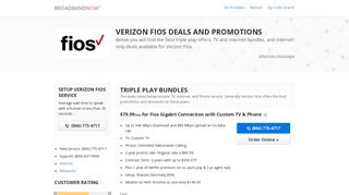 Verizon Fios Deals and Promotions for Feb 2019 | BroadbandNow.com