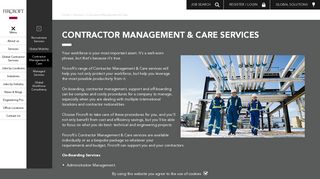 Contractor Management & Care Services - Fircroft