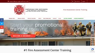 Fire Captain Assessment Center | Fire Officer Promotional Exam Prep