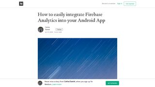 How to easily integrate Firebase Analytics into your Android App