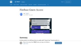Firebase Guest Access – ITNEXT