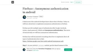 Firebase : Anonymous authentication in android – Parmeshwar ...