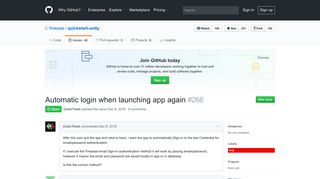 Automatic login when launching app again · Issue #266 · firebase ...