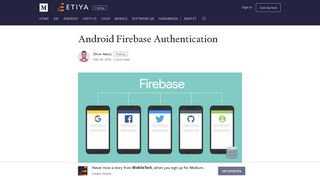 Android Firebase Authentication – MobileTech – Medium