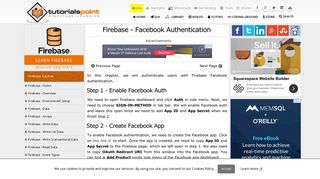 Firebase Facebook Authentication - Tutorialspoint