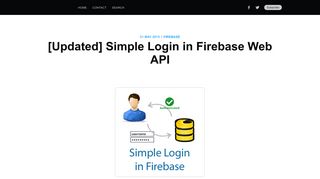 [Updated] Simple Login in Firebase Web API - Time to Hack