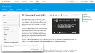 Firebase Authentication | Firebase