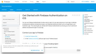 Get Started with Firebase Authentication on iOS | Firebase