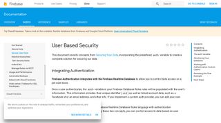 User Based Security | Firebase Realtime Database | Firebase