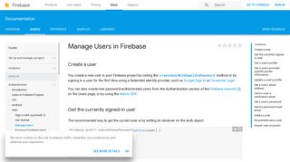 Manage Users in Firebase | Firebase