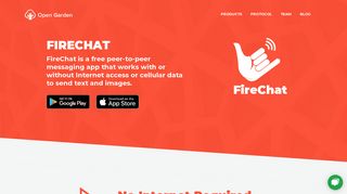 FireChat – Open Garden