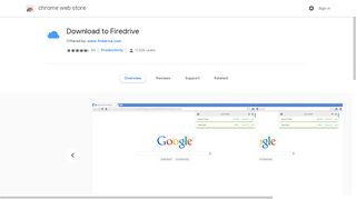 Download to Firedrive - Google Chrome