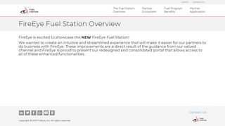 Fireeye Partner Portal | FireEye Fuel Station Overview