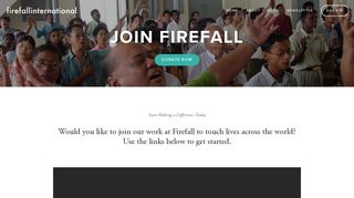 Donate to Firefall International — Firefall International