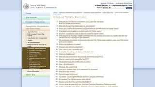 Civil Service Commission | Entry Level Firefighter Examination - NJ.gov