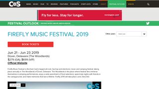Firefly Festival 2019: Lineup + Ticket Info | Festival Outlook ...