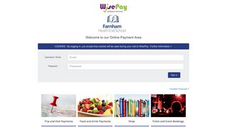 Farnham Heath End School - WisePay Software