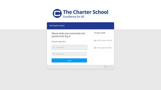 Login - The Charter School