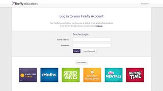 Log in to your Firefly Account - Firefly Online