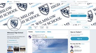 Wilmslow High School (@wilmslowhigh) | Twitter