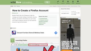 How to Create a Firefox Account: 8 Steps (with Pictures) - wikiHow