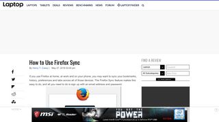 How to Sync Firefox Between Computers, Phones and Tablets