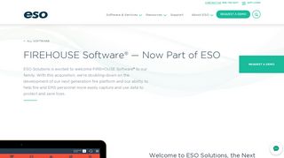 FIREHOUSE Software® — Now Part of ESO | ESO