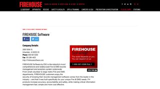Fire Department Staffing and Incident Reporting Software - Firehouse ...