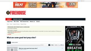 What are some good test prep sites? - Firehouse Forums ...