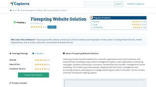 Firespring Website Solution Reviews and Pricing - 2019 - Capterra