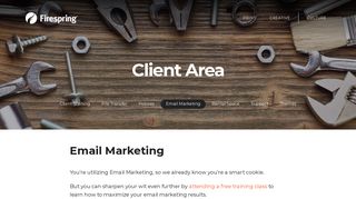 Firespring : Client Area : Email Marketing