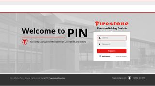 - Firestone PIN Portal