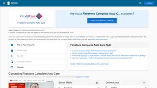 Firestone Complete Auto Care: Login, Bill Pay, Customer Service and ...