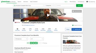 Firestone Complete Auto Care Employee Benefits and Perks | Glassdoor