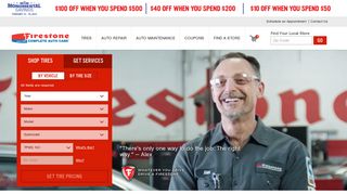 Firestone Complete Auto Care: Tires, Oil Changes & Brakes at