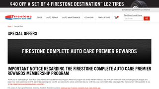 Firestone Rewards - Firestone Complete Auto Care